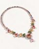 Modenaire Modenaire Crystal Heart Necklace And Matching Drop Earring Set - 5
