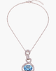 Modenaire Modenaire Crystal Snake Orb Pendant Necklace - 1
