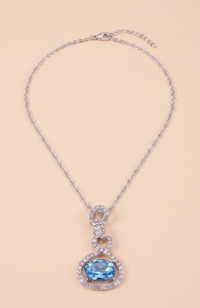 Modenaire Modenaire Crystal Snake Orb Pendant Necklace