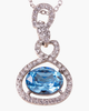 Modenaire Modenaire Crystal Snake Orb Pendant Necklace - 3