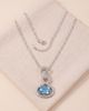Modenaire Modenaire Crystal Snake Orb Pendant Necklace - 5