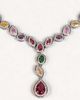 Modenaire Modenaire Crystal Teardrop Necklace And Drop Earring Set - 3