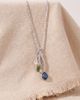 Modenaire Modenaire Crystal Trio Teardrop Pendant Necklace - 5
