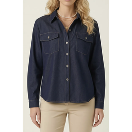 Modenaire Modenaire Denim Button Up Shirt