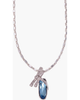 Modenaire Modenaire Dragonfly Egg Crystal Pendant Necklace - 1