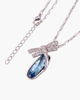 Modenaire Modenaire Dragonfly Egg Crystal Pendant Necklace - 2