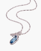 Modenaire Modenaire Dragonfly Egg Crystal Pendant Necklace - 4