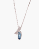 Modenaire Modenaire Dragonfly Egg Crystal Pendant Necklace - 5
