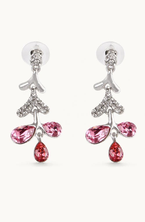 Modenaire Modenaire Elegant Sparkling Gem Drop Earrings