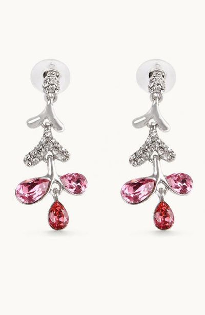 Modenaire Modenaire Elegant Sparkling Gem Drop Earrings