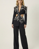 Modenaire Modenaire Embellished Cutout Blazer - 1