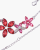 Modenaire Modenaire Floral Crystal Statement Necklace - 2