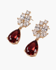 Modenaire Modenaire Floral Statement Necklace And Drop Earring Set - 3