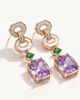 Modenaire Modenaire Geometric Linked Statement Drop Earrings - 5