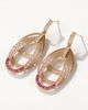 Modenaire Modenaire Layered Teardrop Dangle Statement Earrings - 5