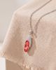 Modenaire Modenaire Oval Crystal Pendant Necklace - 5