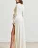 Modenaire Modenaire Ribbed Knit Longline Cardigan and Matching Shorts Vacation Set - 2