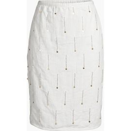 Modenaire Modenaire Sequined Beaded Embellished Mini Skirt