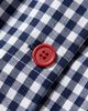 Modenaire Modenaire Sleeveless Gingham Button Front Top with Waist Tie - 4