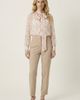 Modenaire Modenaire Summer Polka Dot Tie Neck Long Sleeve Blouse - 3