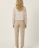 Modenaire Modenaire Summer Polka Dot Tie Neck Long Sleeve Blouse - 4