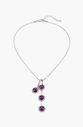 Modenaire Modenaire Sunflower Crystal Pendant Necklace