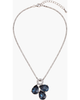 Modenaire Modenaire Teardrop Trio Cluster Pendant Necklace - 1