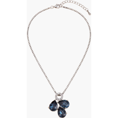 Modenaire Modenaire Teardrop Trio Cluster Pendant Necklace