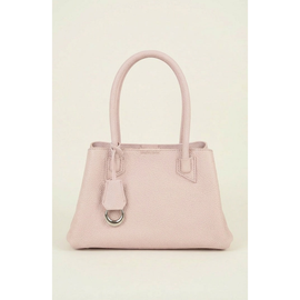 Modenaire Modenaire Top Handle Leather Bag with Ring Accent