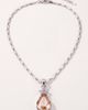 Modenaire Modenaire Topaz Teardrop Star Pendant Necklace - 1