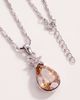 Modenaire Modenaire Topaz Teardrop Star Pendant Necklace - 2