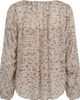Modenaire Modenaire V Neck Patterned Lightweight Long Sleeve Blouse - 5