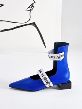 MODERN ALCHEMIST L O V E Flat Boots_BL