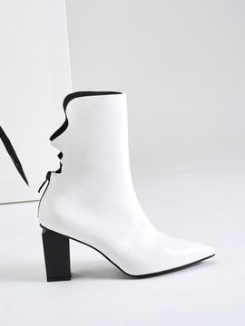 MODERN ALCHEMIST L O V E Visage Boots 2_White