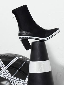 MODERN ALCHEMIST Project2. Sneakers Boots Black