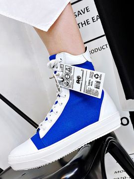 MODERN ALCHEMIST PROJECT 3. RE- 2ND CANVAS SNEAKERS_BLUE