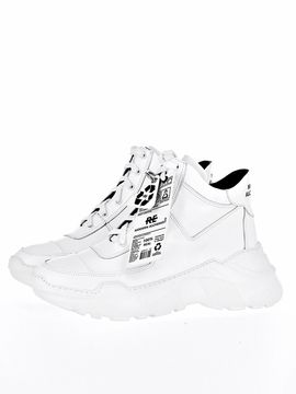MODERN ALCHEMIST PROJECT 3. RE- 2ND SNEAKERS MID_WHITE