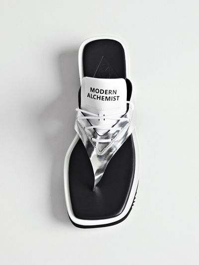 MODERN ALCHEMIST PROJECT 3. RE- 3RD FLIPFLOP - SILVER