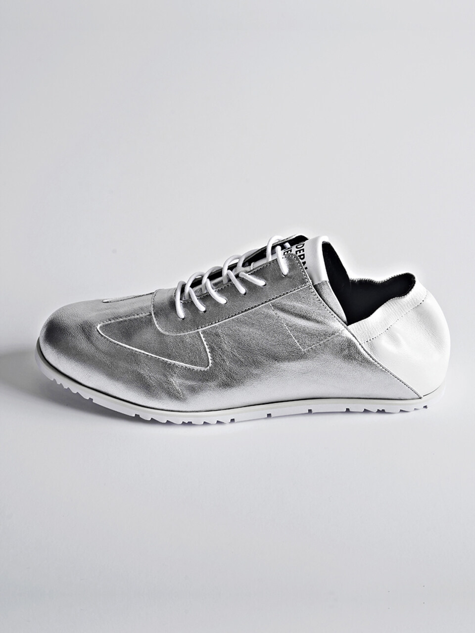 MODERN ALCHEMIST PROJECT 3. RE- 3RD SNEAKERS FLAT - SILVER