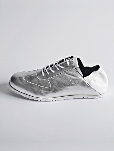 MODERN ALCHEMIST PROJECT 3. RE- 3RD SNEAKERS FLAT - SILVER