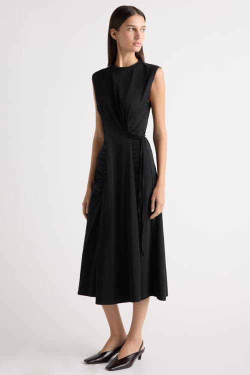 Modern Citizen Modern Citizen Agnes Twist-Drape Jersey Dress