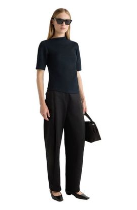 Modern Citizen Modern Citizen Pauline Ribbed Asymmetric Neck Top