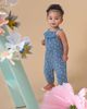 Modern Moments™ by Gerber Modern Moments™ by Gerber Baby Girls Beige Cherry Stripe Sleeveless Ruffle Romper - 5