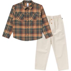 Modern Moments™ by Gerber Modern Moments™ by Gerber Button Down Plaid Shirt and Pant Set