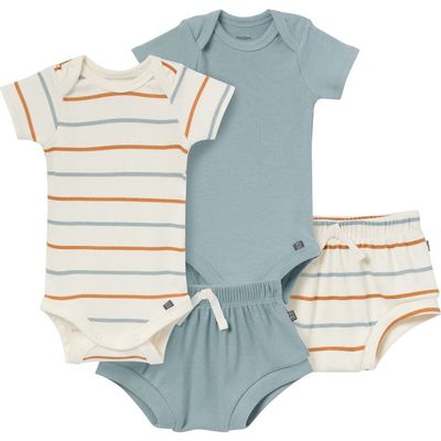 Modern Moments™ by Gerber Modern Moments™ by Gerber Coordinating 4-Pack Bodysuit & Shorts Set