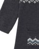 Modern Moments™ by Gerber Modern Moments™ by Gerber Dark Grey Heather Fair Isle Dress - 3