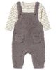 Modern Moments™ by Gerber Modern Moments™ by Gerber Microplush Overall & Shirt Set - 5