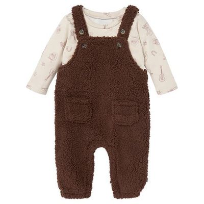Modern Moments™ by Gerber Modern Moments™ by Gerber Plush Overall and Long Sleeve Top Set