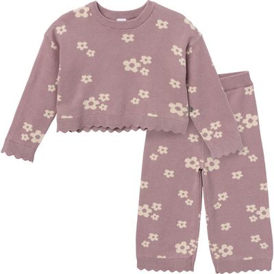 Modern Moments™ by Gerber Modern Moments™ by Gerber Scalloped Sweater & Pant Set