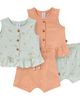 Modern Moments™ by Gerber Modern Moments™ by Gerber Sleeveless Peplum Tops and Shorts Set - 1